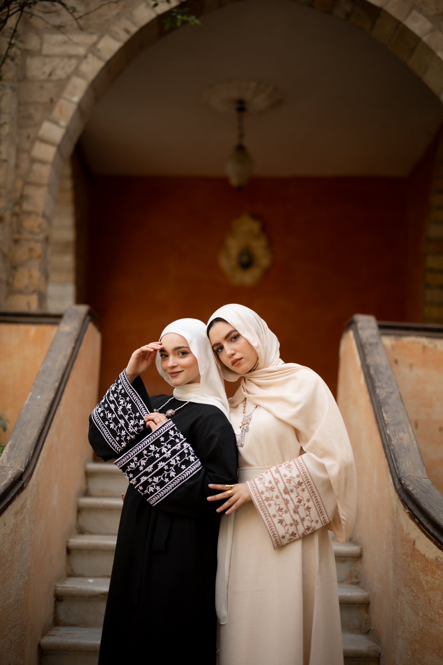Aljameela Abaya in beige