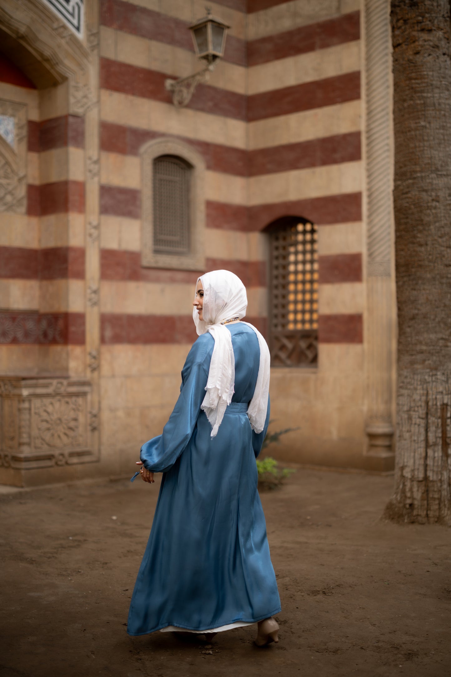 Layali Ramadan Kaftan in blue