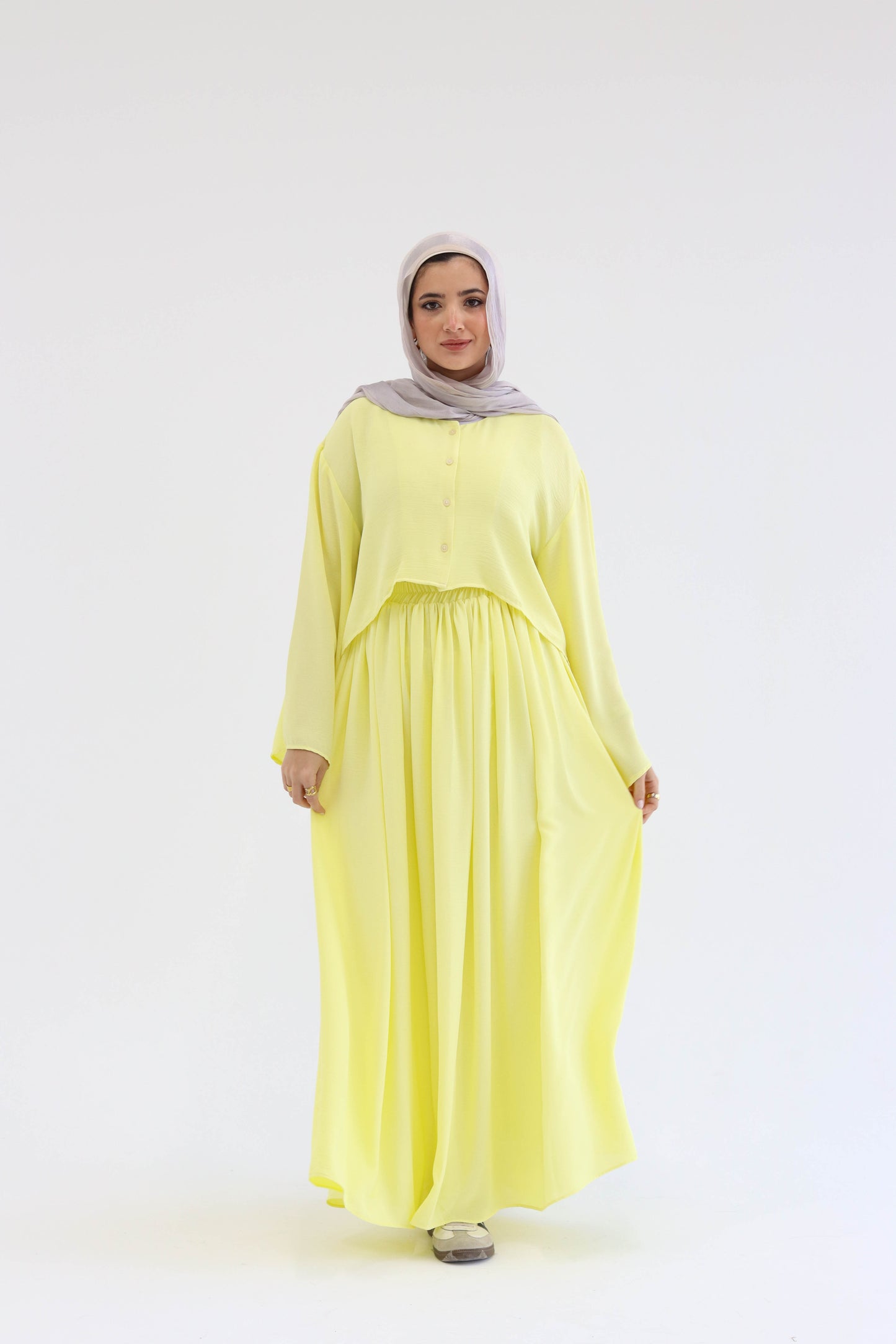 Breeze Casual Set in Yellow