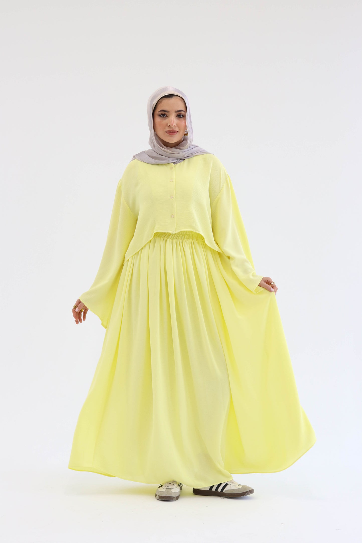 Breeze Casual Set in Yellow