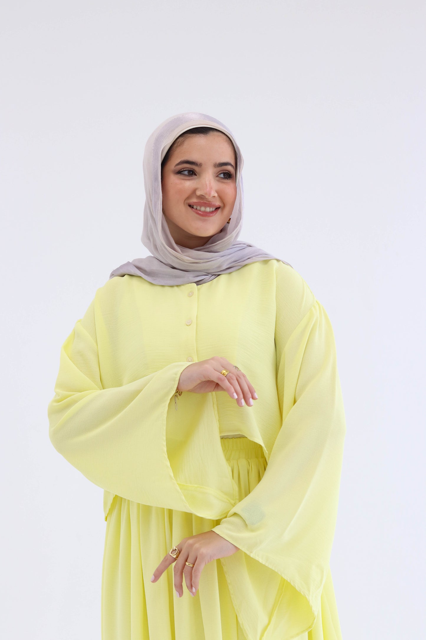 Breeze Casual Set in Yellow