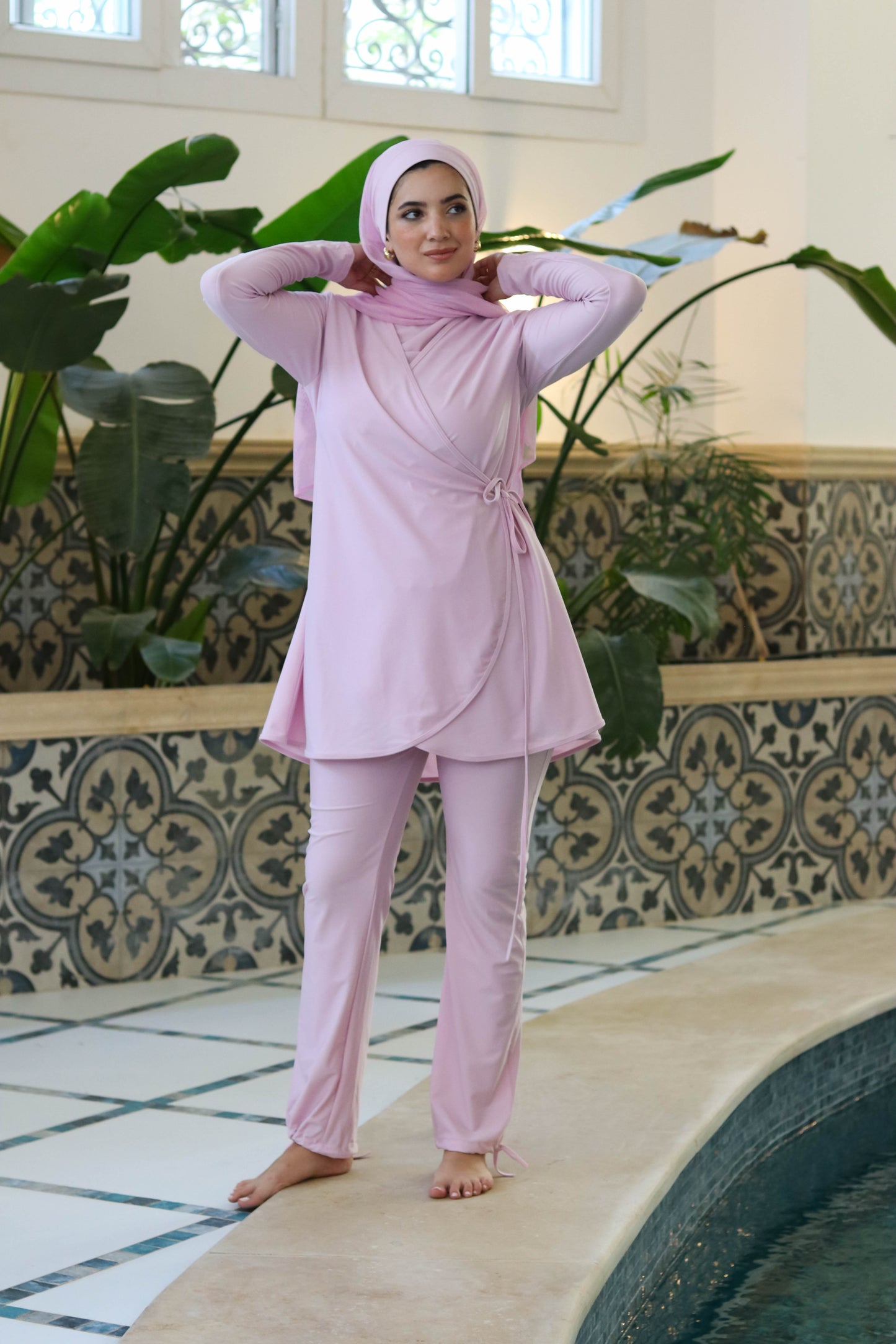 Ozel Head Cover in Lavender