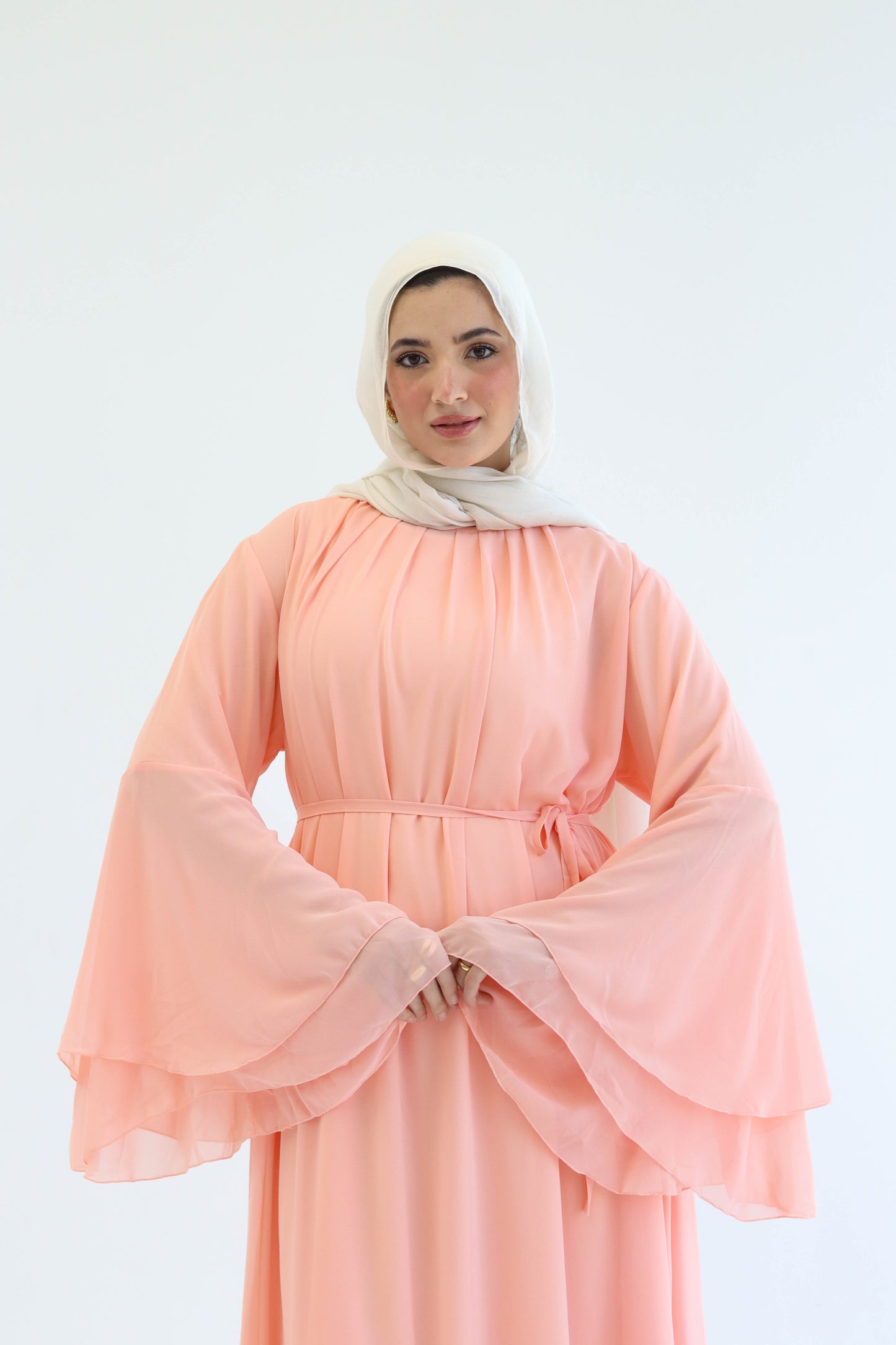 Flowy Chiffon Dress in Simon