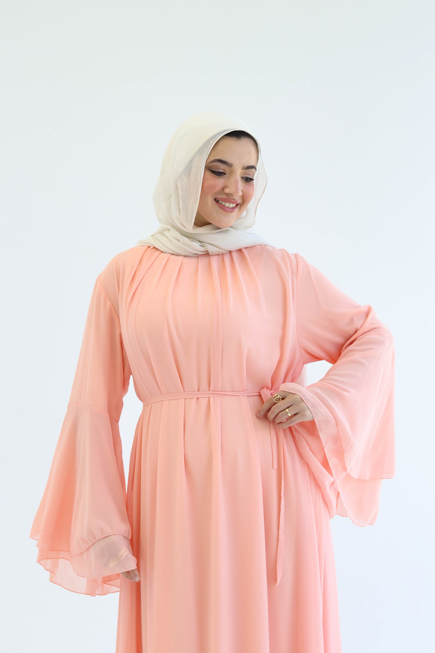 Flowy Chiffon Dress in Simon