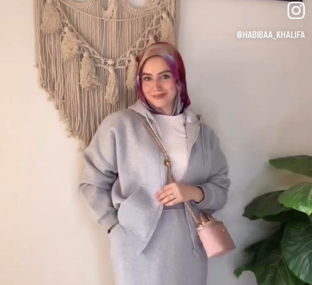 Casual Winter Jacket in Grey (Jacket only)
