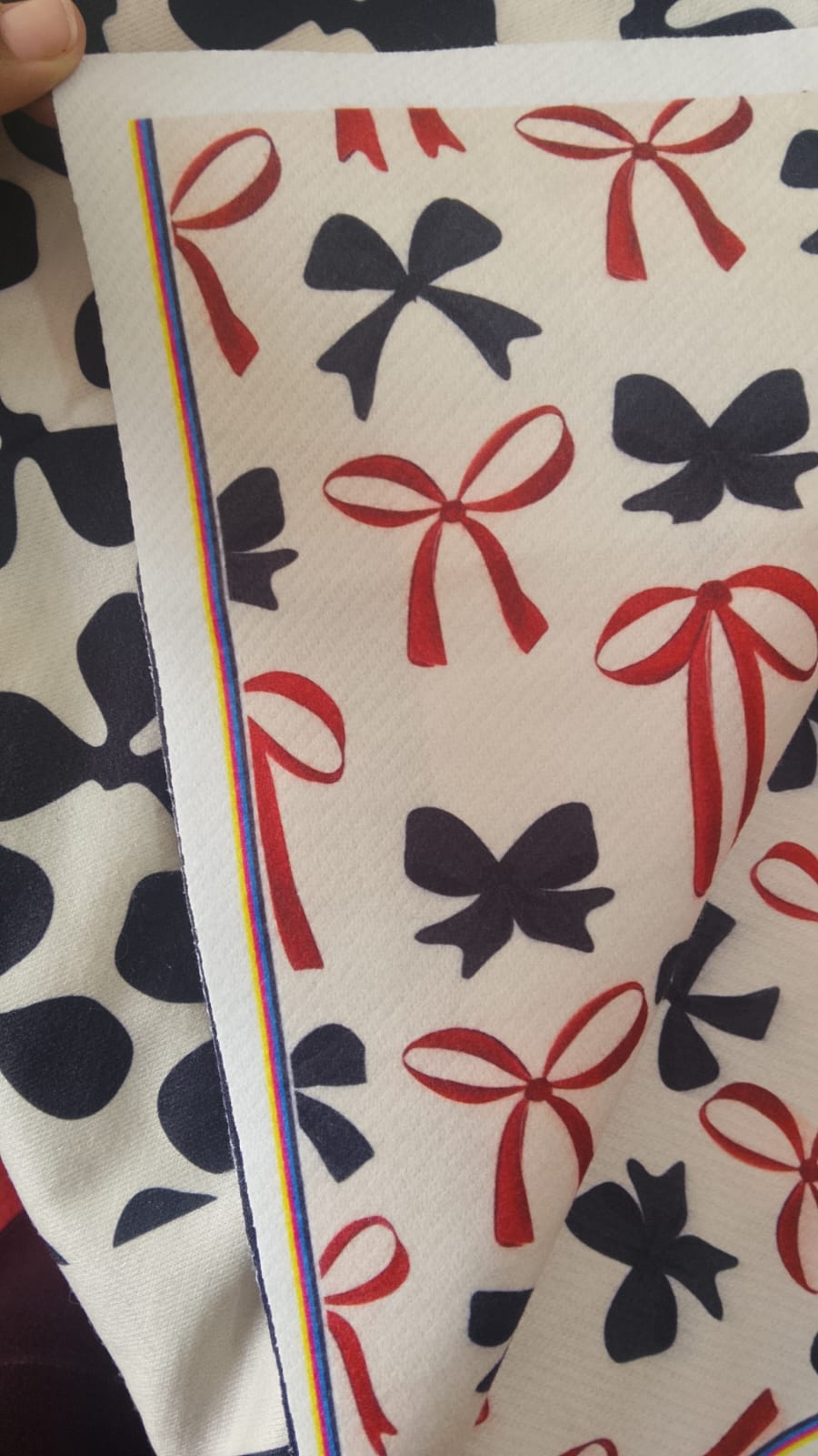 Winter Bows Wool Scarf outlet