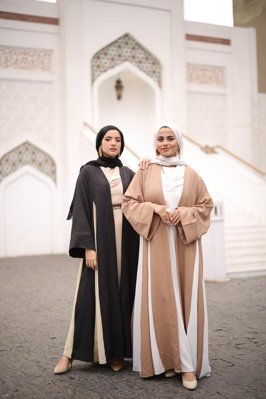 Two-color Kaftan in Havan