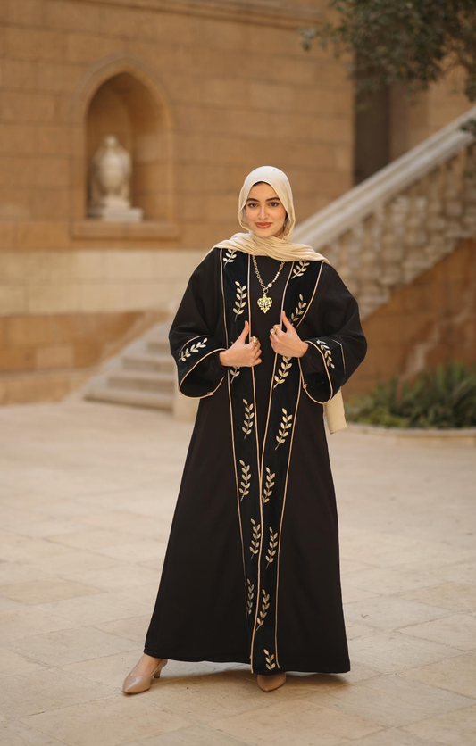 Amira Arabia Abaya in Black