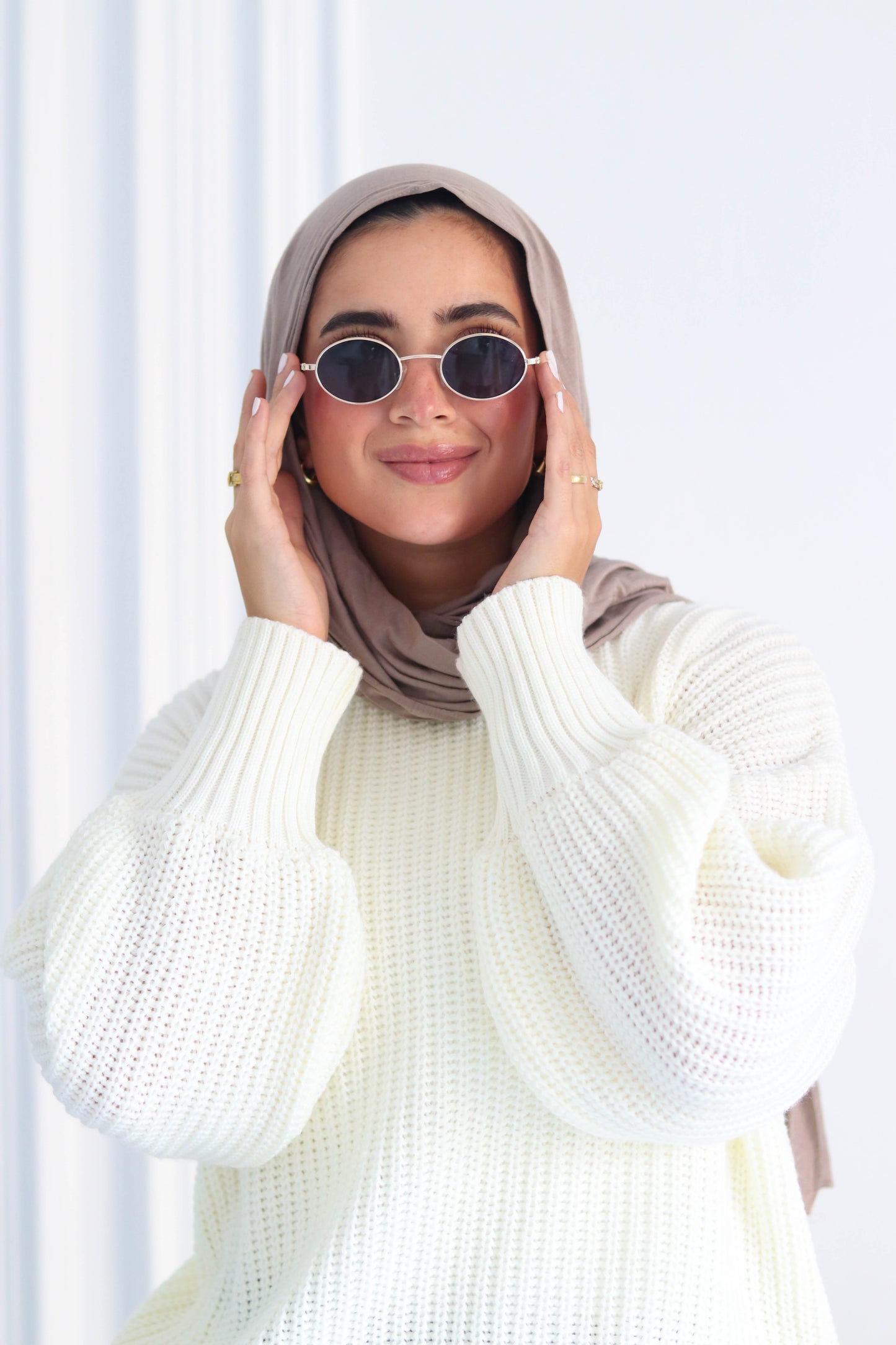 Wool Winter Pullover in OffWhite (pull-over only)