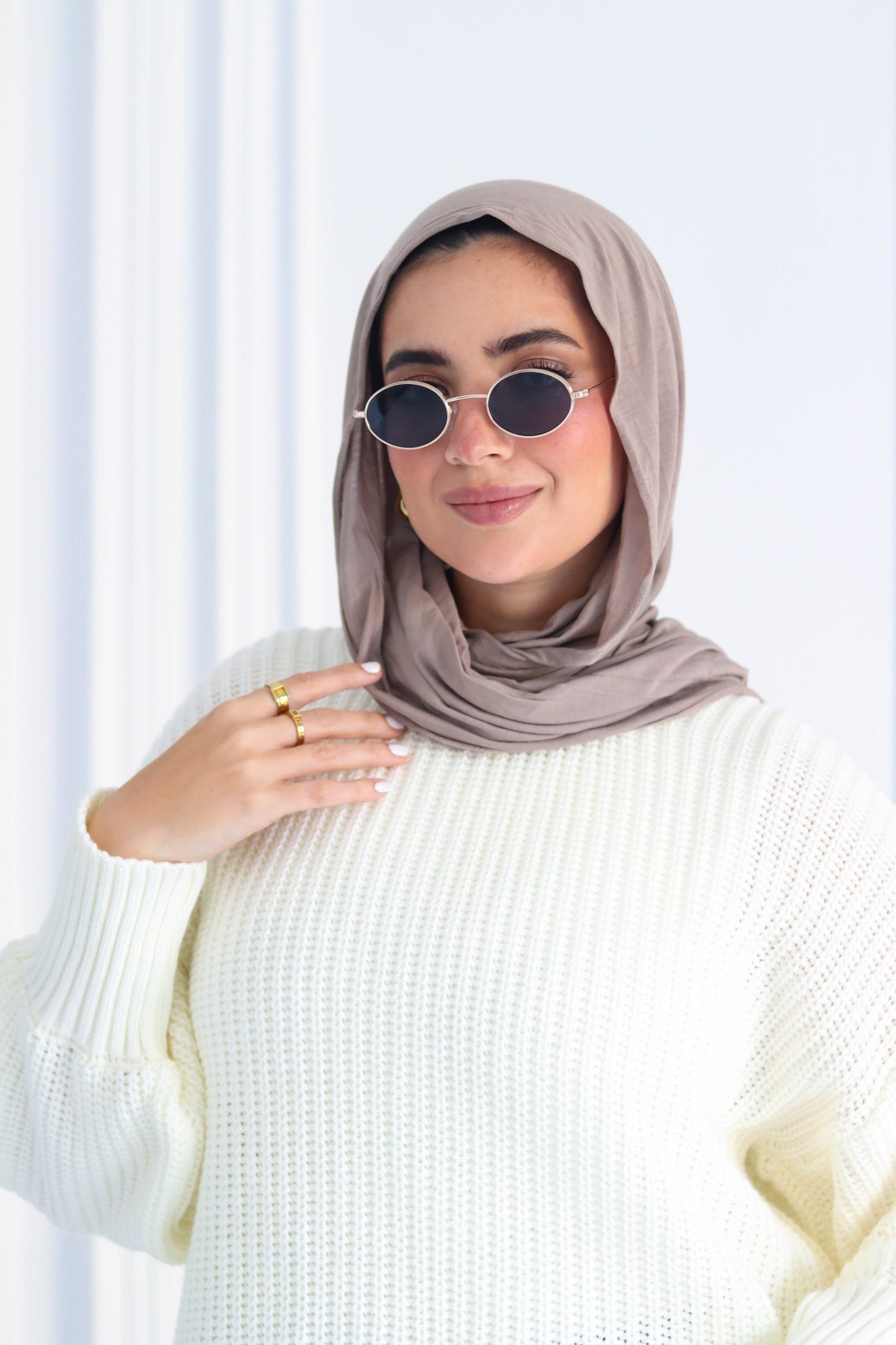 Wool Winter Pullover in OffWhite (pull-over only)