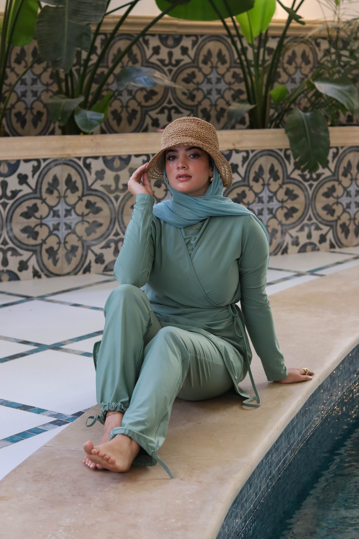 Ozel Burkini in Mint