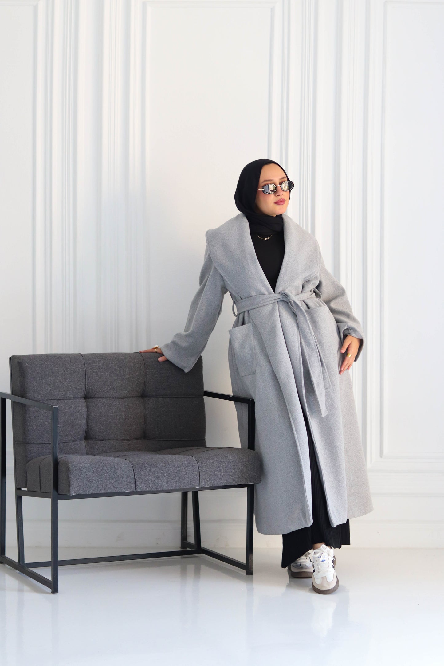 Everday Winter Coat in Gray