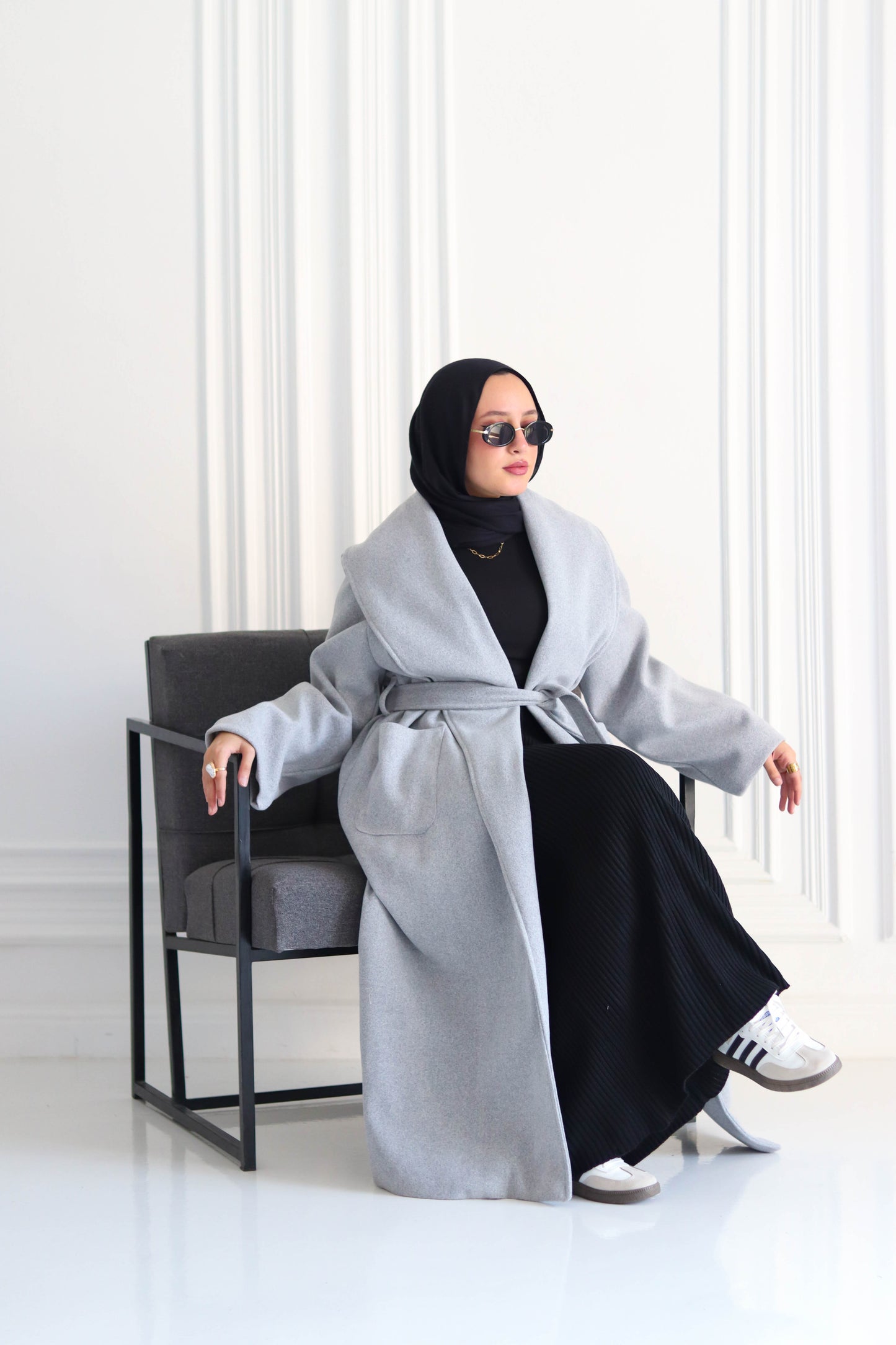 Everday Winter Coat in Gray