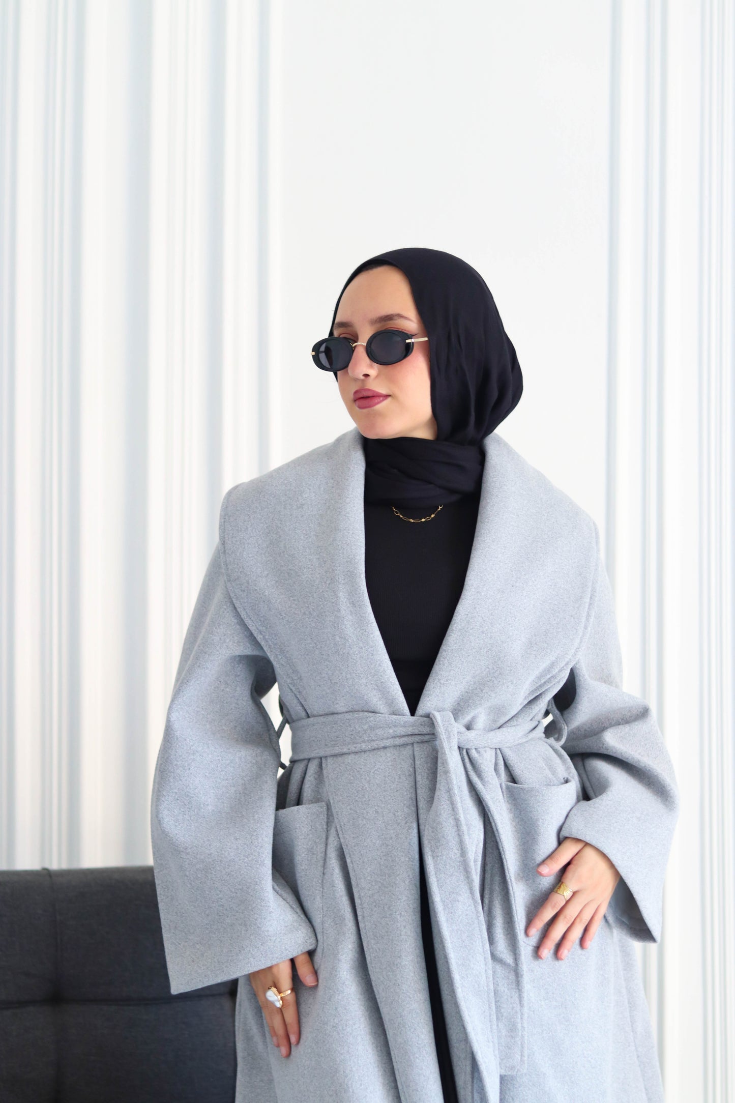 Everday Winter Coat in Gray