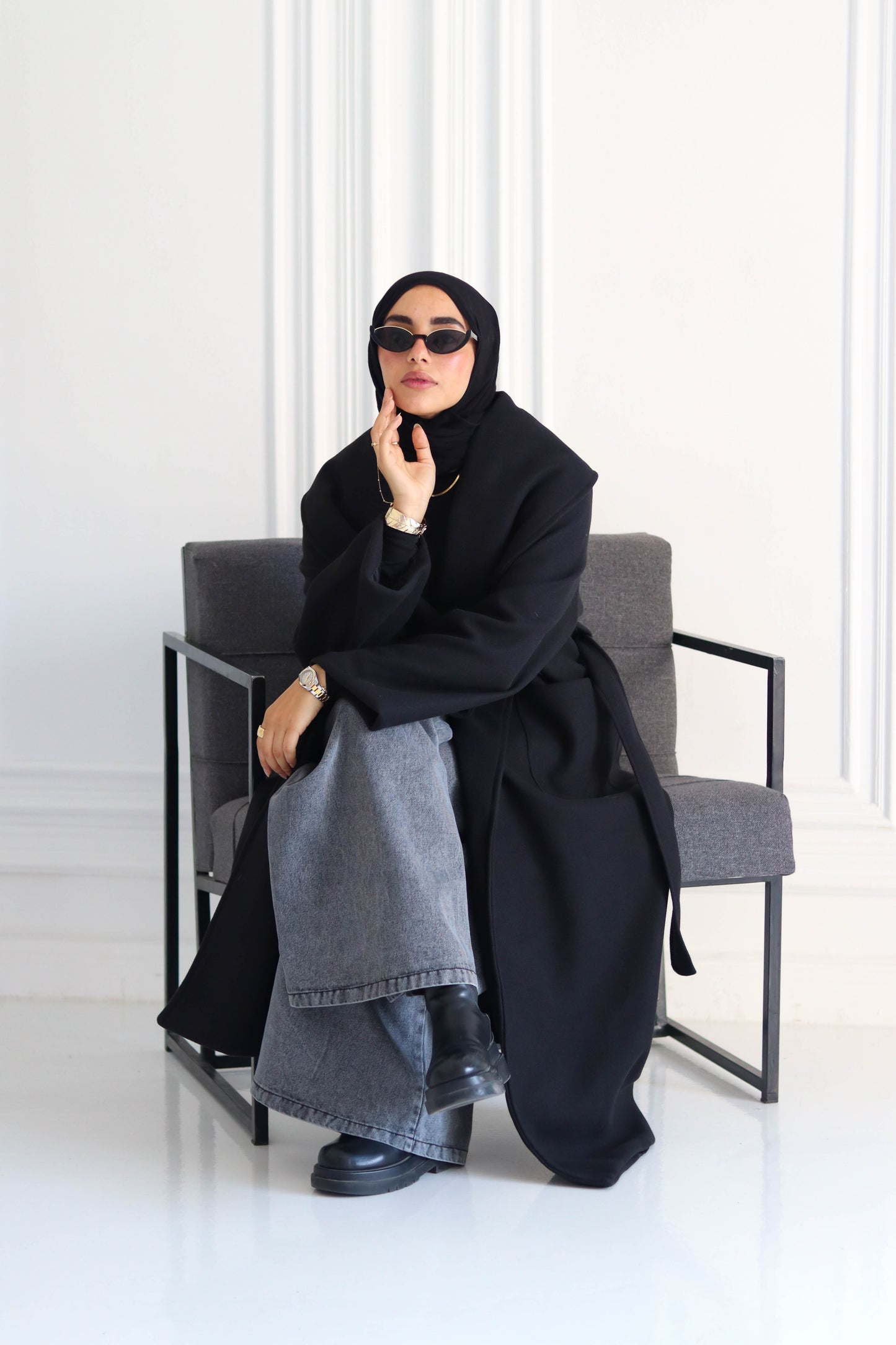 Everday Winter Coat in Black