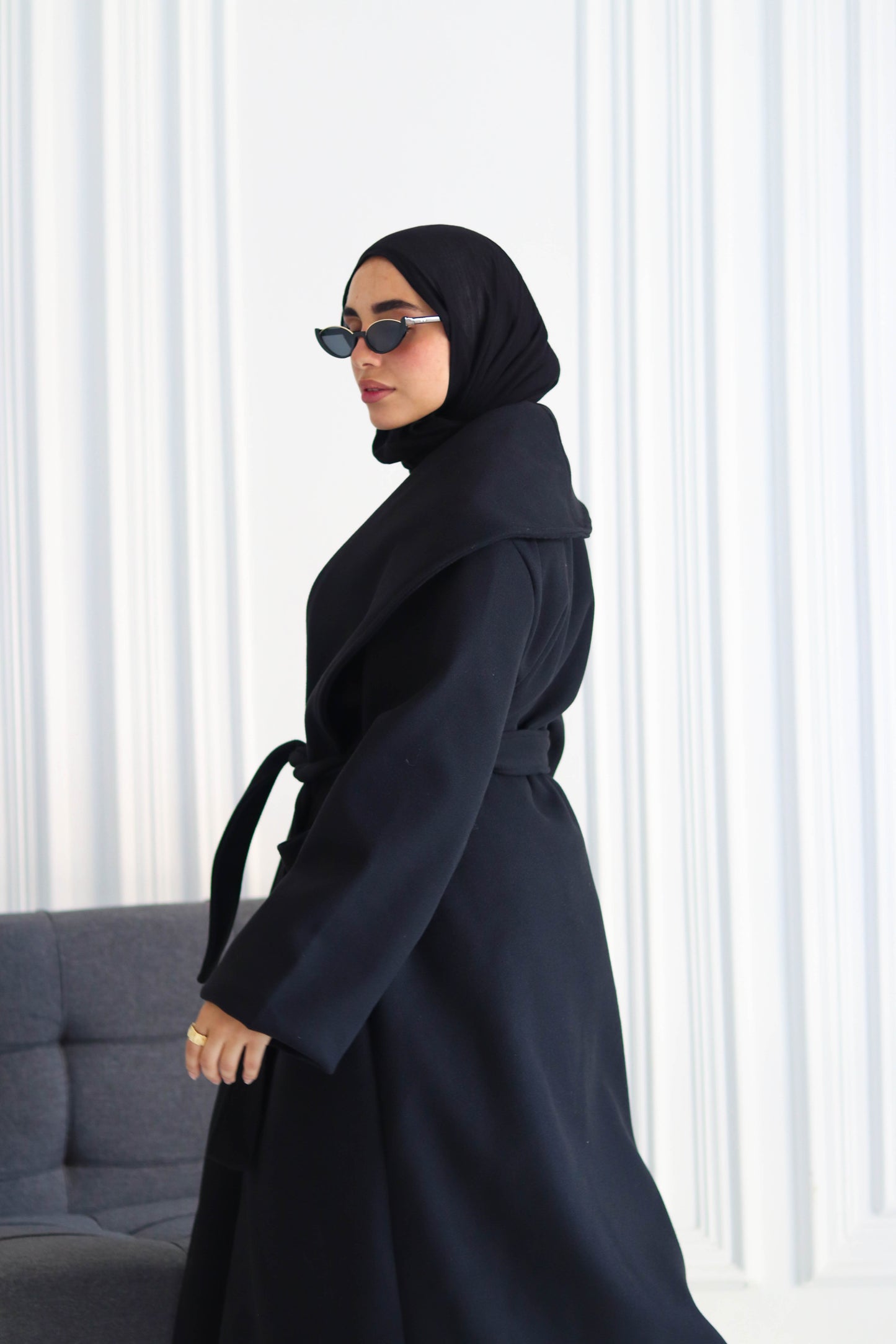 Everday Winter Coat in Black