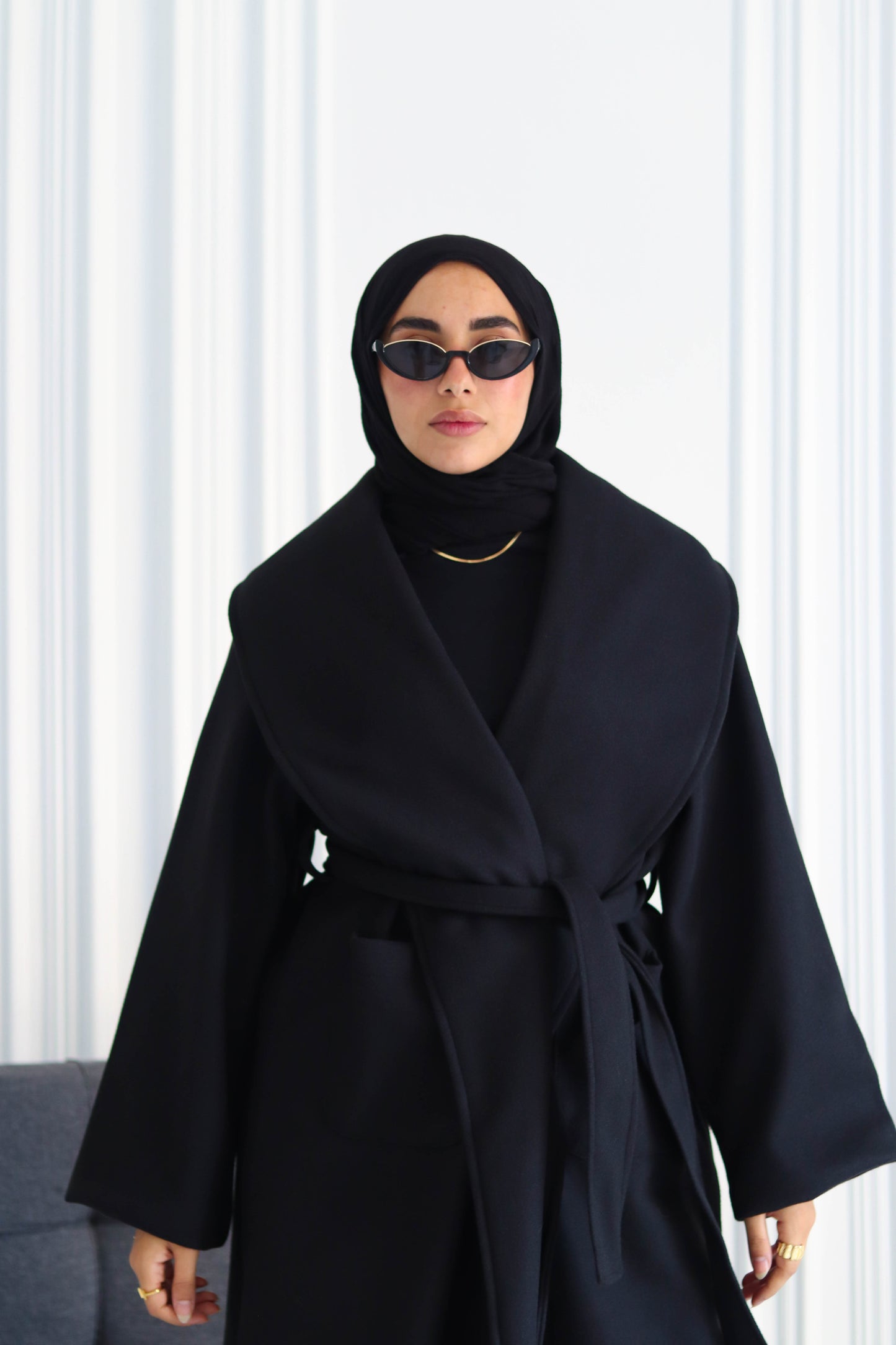 Everday Winter Coat in Black