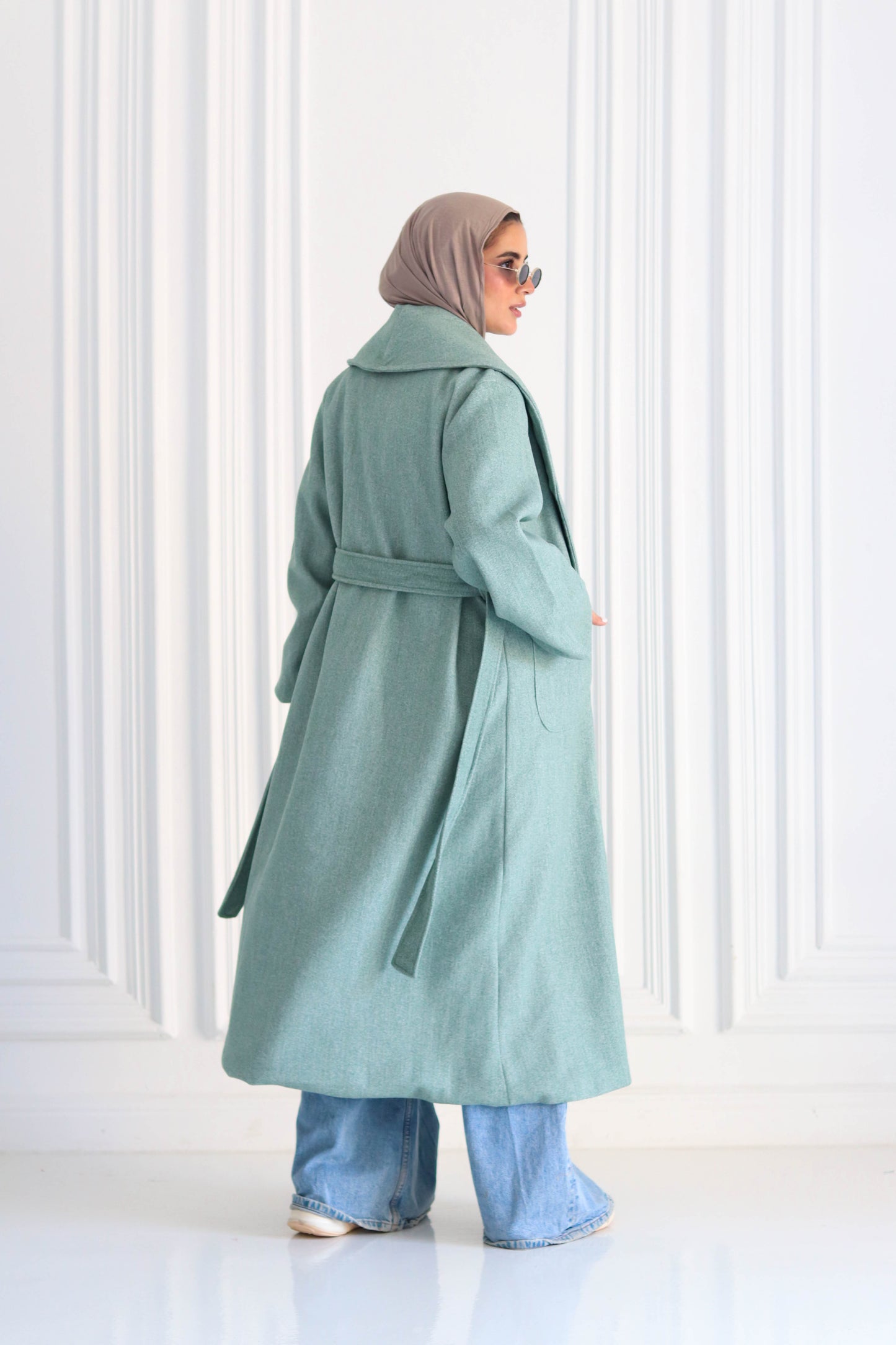 Everday Winter Coat in Mint