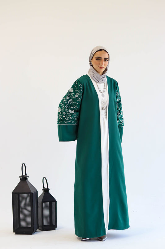 Jouri Kaftan in Royal Green
