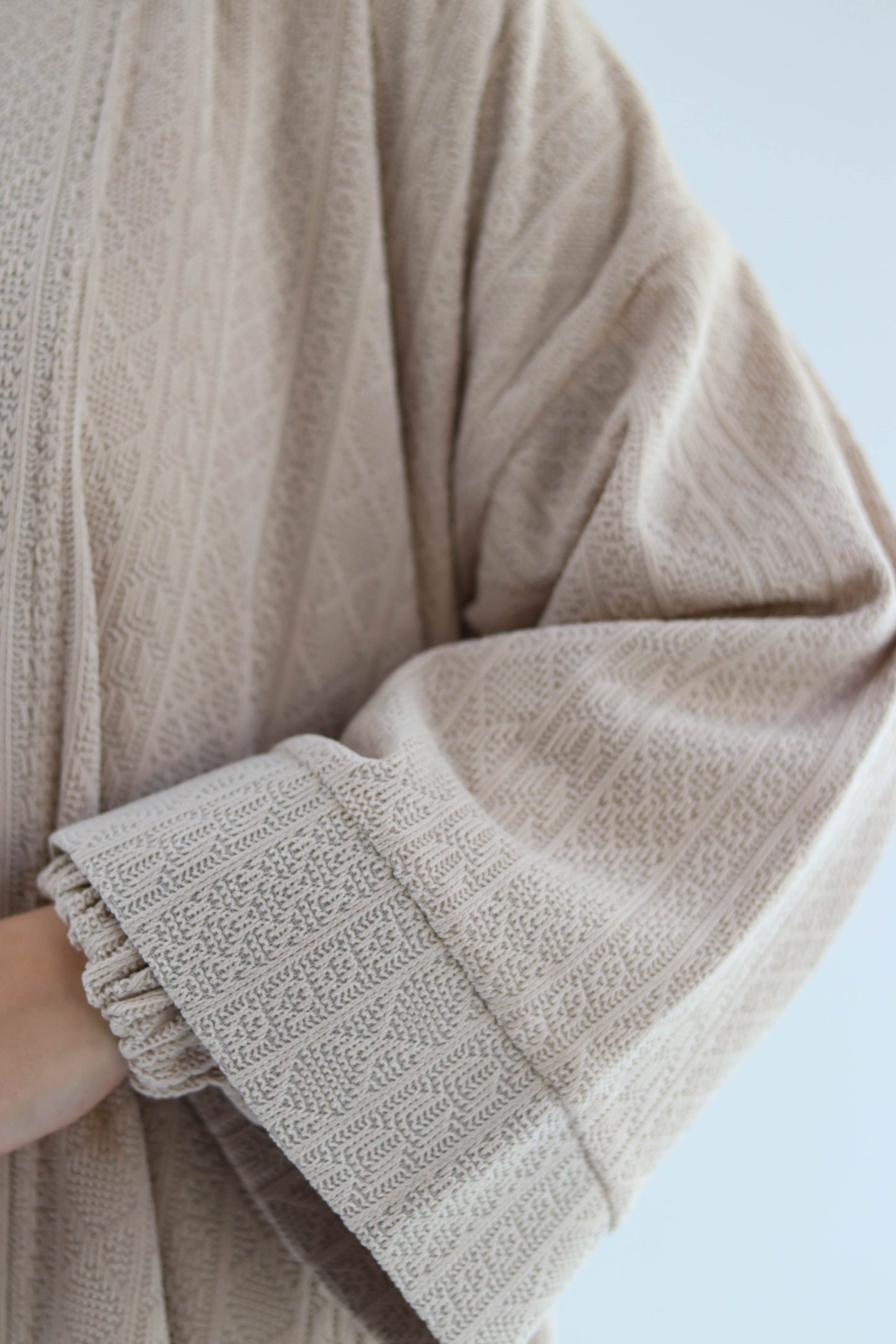 Kaftan Set of Sukoon in Beige