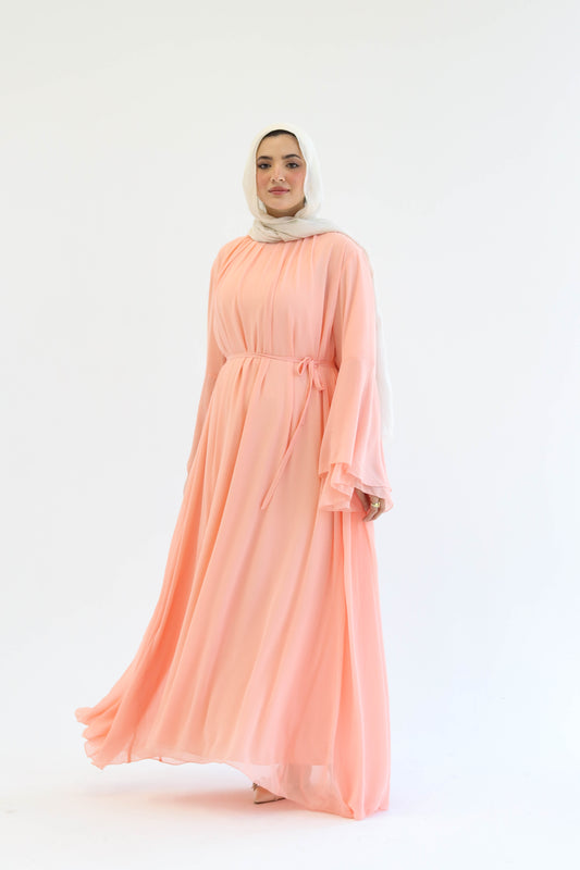 Flowy Chiffon Dress in Simon