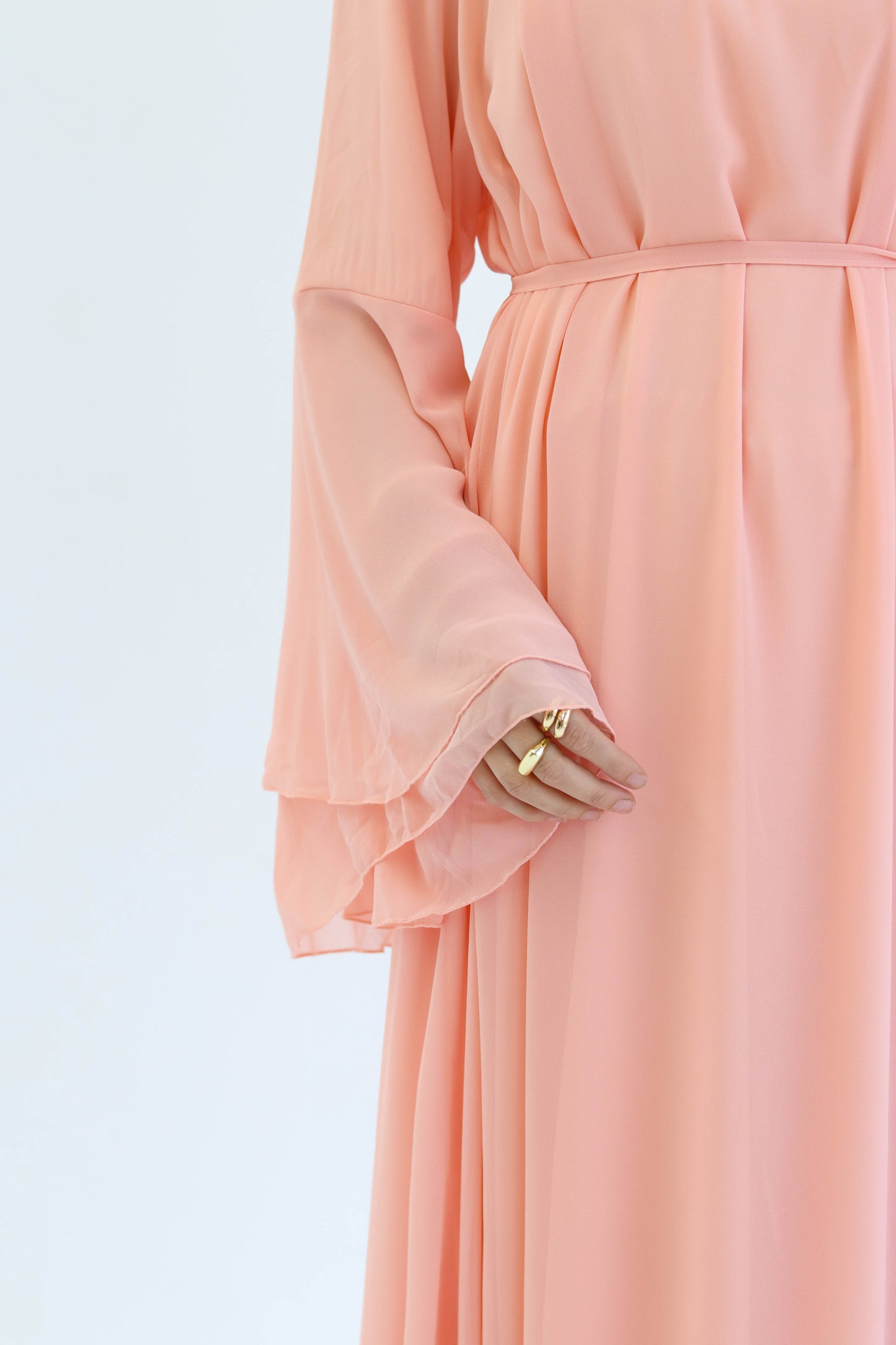 Flowy Chiffon Dress in Simon