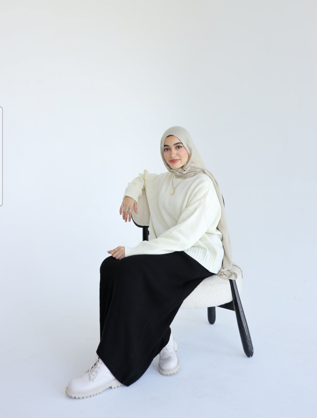 Wool Winter Skirt in Black (skirt only)