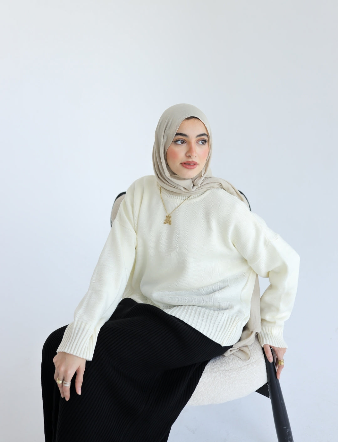 Wool Winter Skirt in Black (skirt only)
