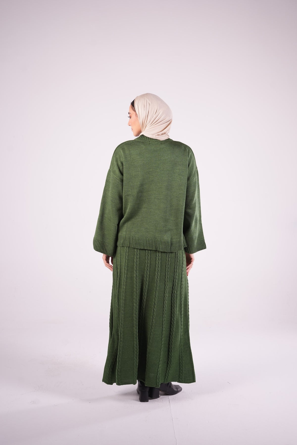 Allure Knit Set in Green
