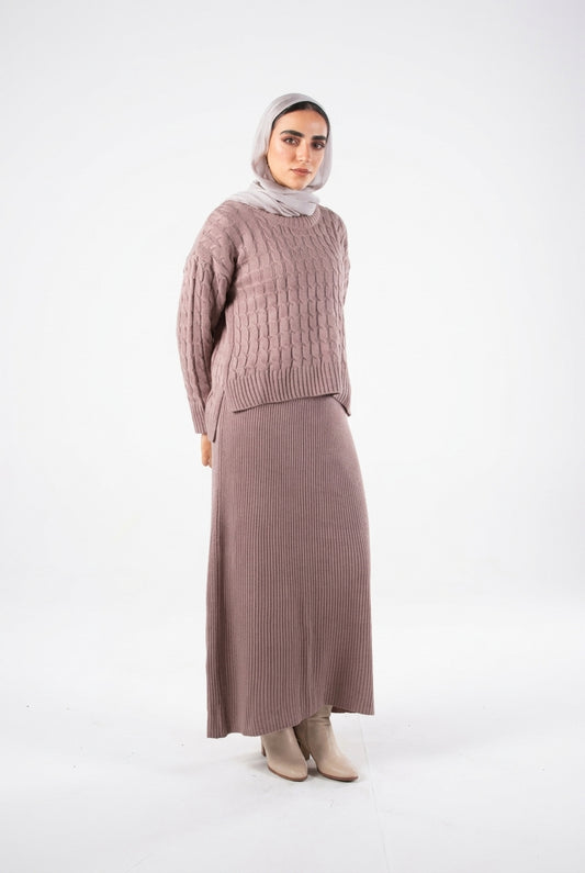 Braided Winter Set - Cashmere