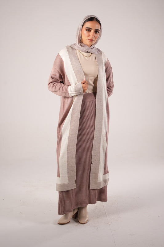 Bundle of Cardigan &  Skirt - Cashmere