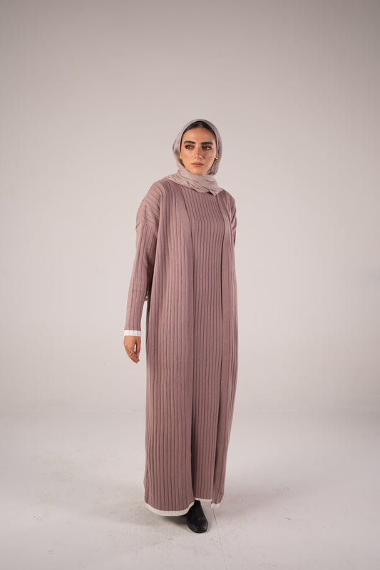 Lana Set (Cardigan & Basic) - Cashmere
