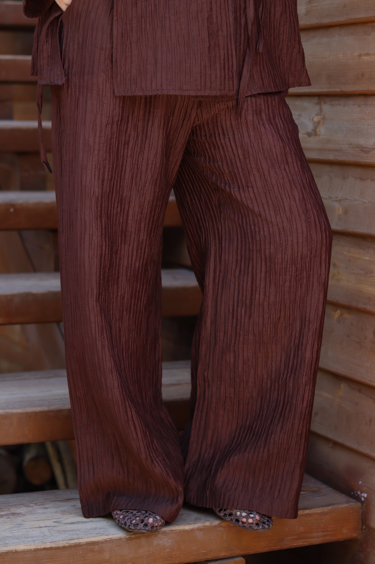 Origami Set in Espresso Brown