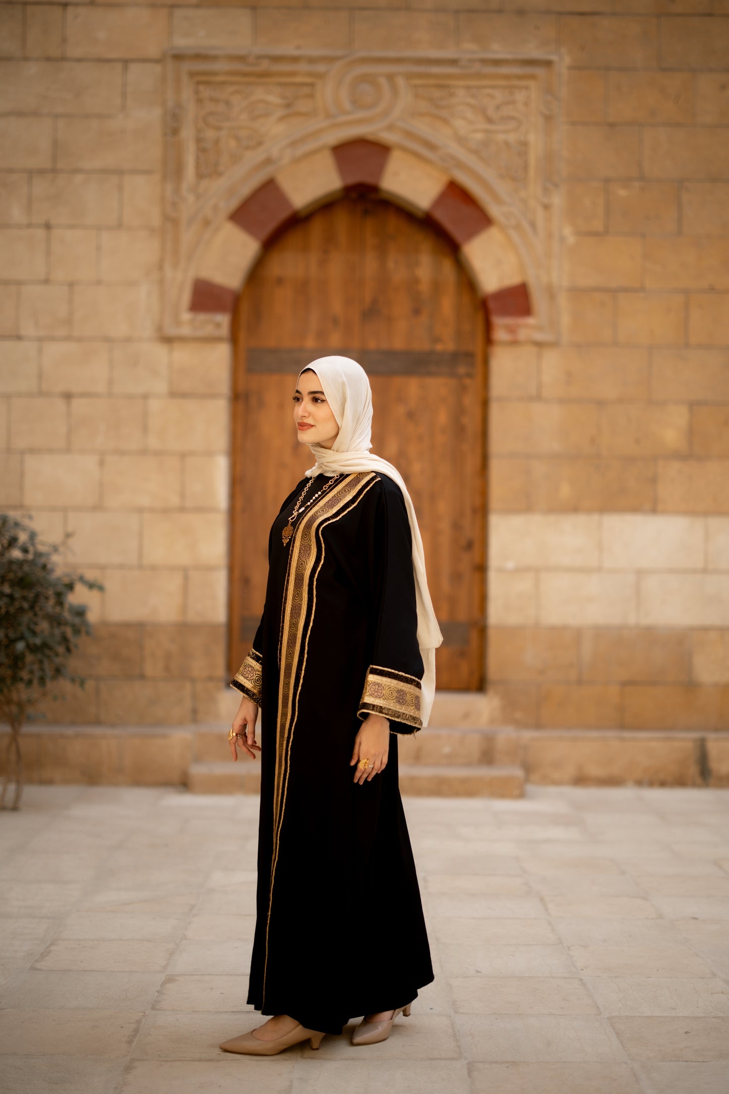 Indian Kaftan in Black