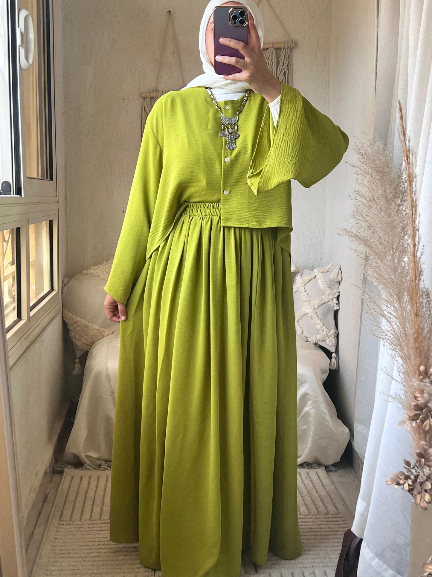 Breeze Casual Set  in Kiwi