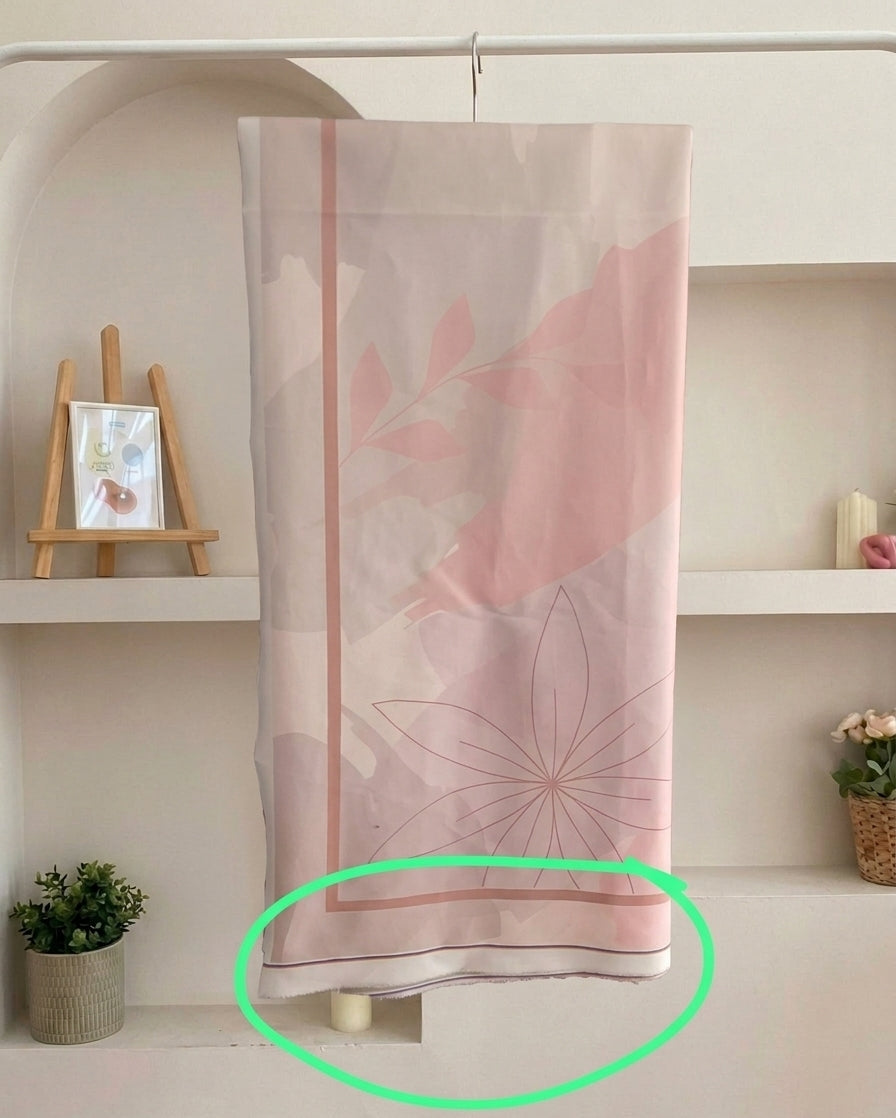 Winter Blossom Wool Scarf outlet