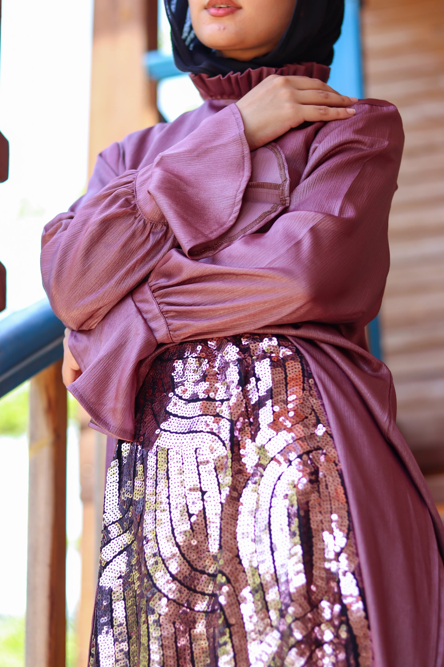 Rose Gold Glam Skirt