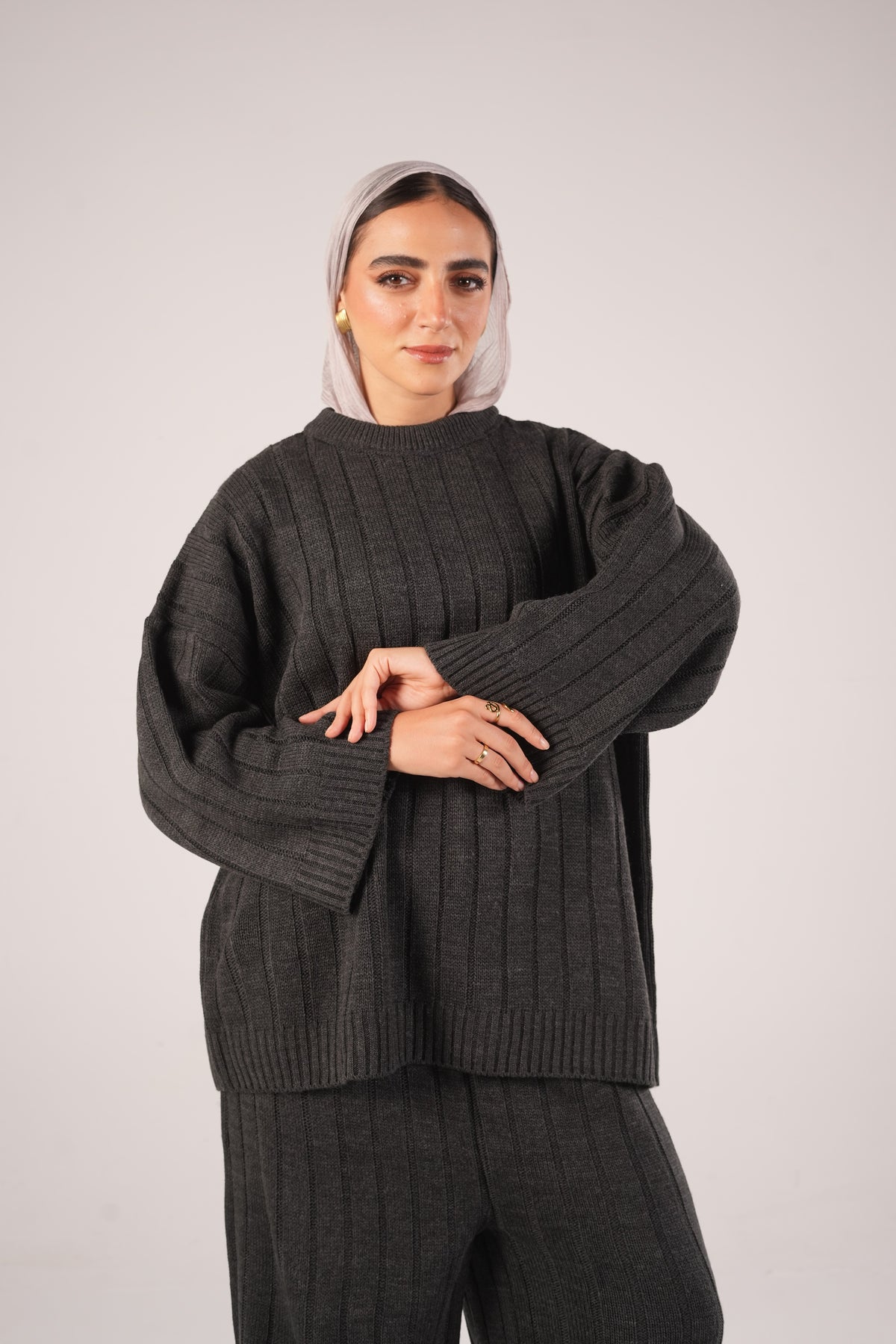 Tara Wool Set in Gray