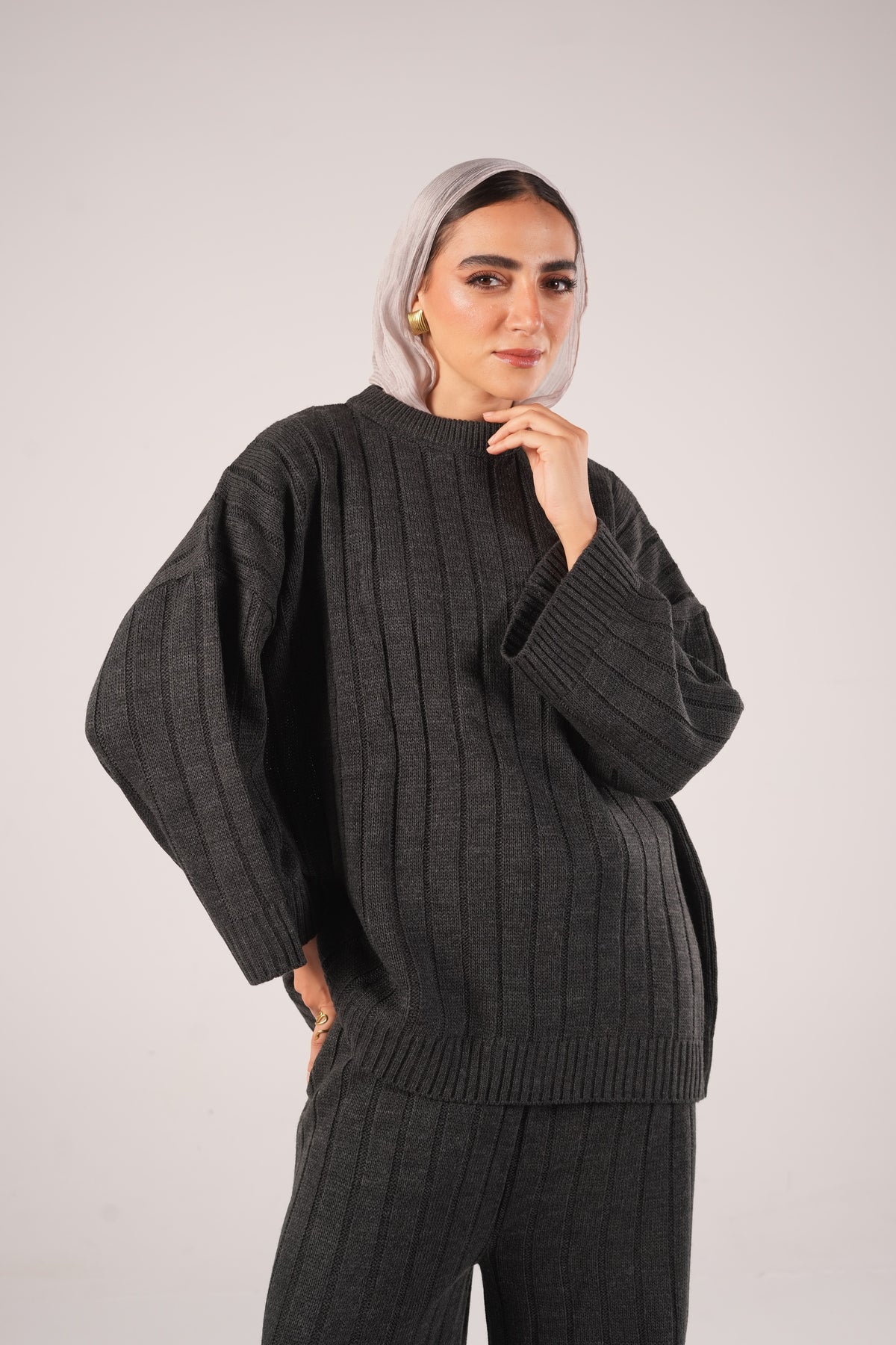 Tara Wool Set in Gray